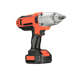 Image showing Drill on white background