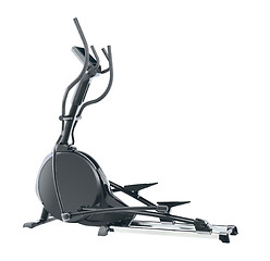 Image showing elliptical cross trainer isolated