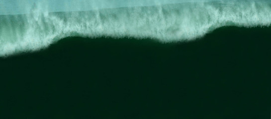 Image showing green ocean wave