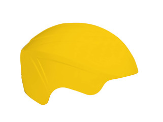 Image showing Yellow safety helmet