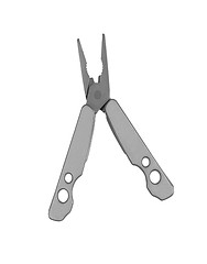 Image showing metallic multitool