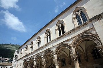 Image showing Rector's Palace (Knezev dvor) in Dubrovnik, Croatia