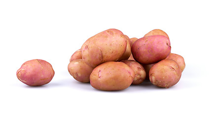 Image showing Fresh potatoes