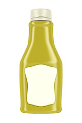 Image showing Bottle for mustard or mayonnaise