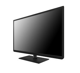 Image showing Monitor on white background
