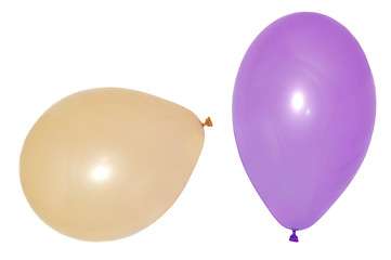 Image showing colourful birthday or party balloons