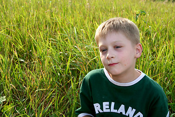 Image showing Evening walk