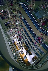 Image showing Shopping mall at Oxford Street.