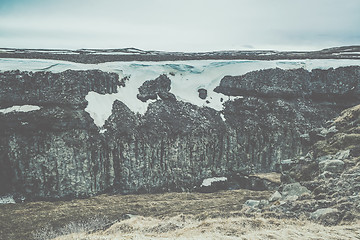 Image showing Ice age landscape in Iceland