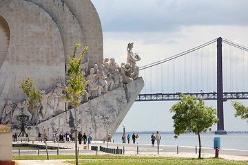 Image showing EUROPE PORTUGAL LISBON PADRAO DOS DESCOBRIMENTOS