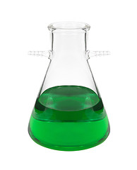 Image showing Chemical laboratory flask