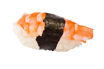 Image showing japanese cuisine. sushi shrimp