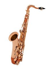 Image showing Saxophone isolated 