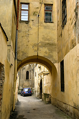 Image showing Lvov courtyard