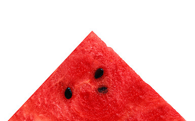 Image showing slice of juicy water melon