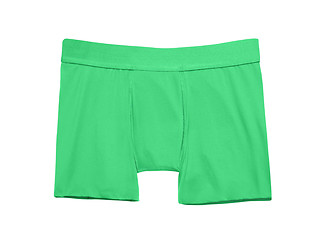 Image showing green men underwear