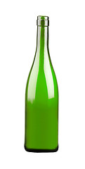 Image showing empty bottle of champaign