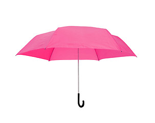 Image showing Bright Pink Umbrella