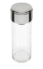 Image showing Empty transparent medical container