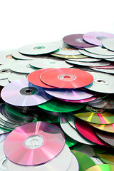 Image showing cd and dvd background