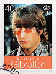 Image showing John Lennon Stamp