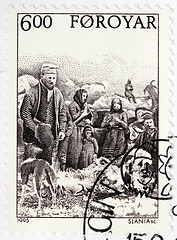 Image showing Sheep Shearing Stamp