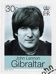 Image showing John Winston Lennon Stamp