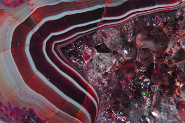 Image showing detail of agate mineral