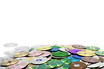 Image showing cd and dvd background