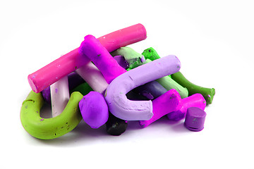 Image showing color plasticine 