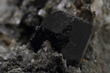 Image showing schorl mineral texture