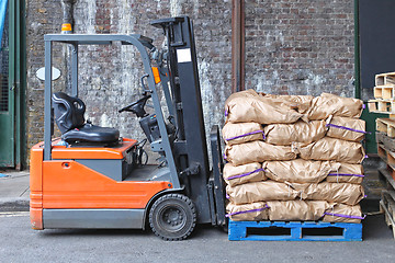 Image showing Forklift Sacks