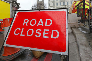Image showing Road Closed