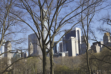 Image showing Central Park, Manhattan Skyline, NYC, USA