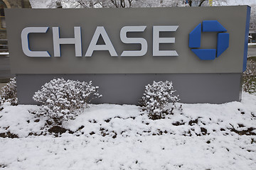 Image showing Chase Bank in Stamford, Stamford, USA