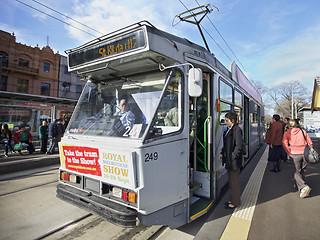 Image showing St Kilda tram, Melbourne 