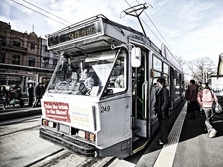 Image showing St Kilda tram, Melbourne 