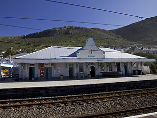 Image showing St James train station in Cape Town, South Africa