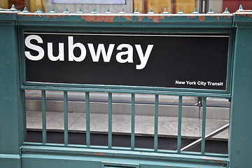 Image showing Subway, New York City