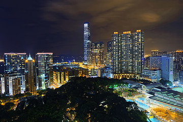 Image showing Hong Kong skyline