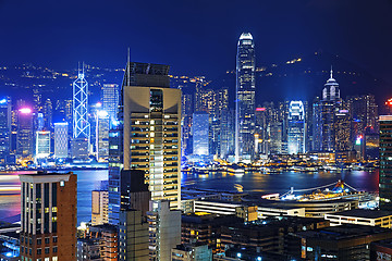 Image showing Hong Kong skyline