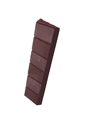 Image showing pieces of Chocolate on white