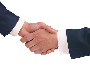 Image showing Handshake - Hand holding 