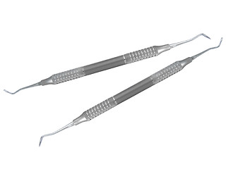 Image showing dentist probe dental equipment