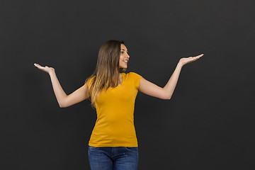 Image showing Happy woman