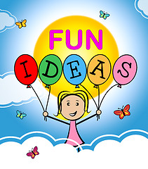 Image showing Fun Ideas Shows Think Planning And Happy