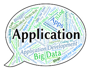 Image showing Application Word Shows Apps Www And Programming
