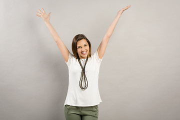 Image showing Happy woman