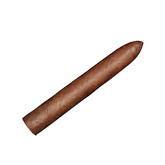 Image showing cigar isolated on white