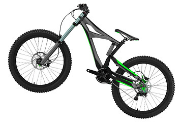 Image showing mountain bike isolated